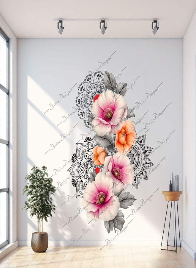 DivineDesigns ملصقات فنية بتصميمات زهور ملونة ورسومات ماندالا جميلة من DivineDesigns - Image 1